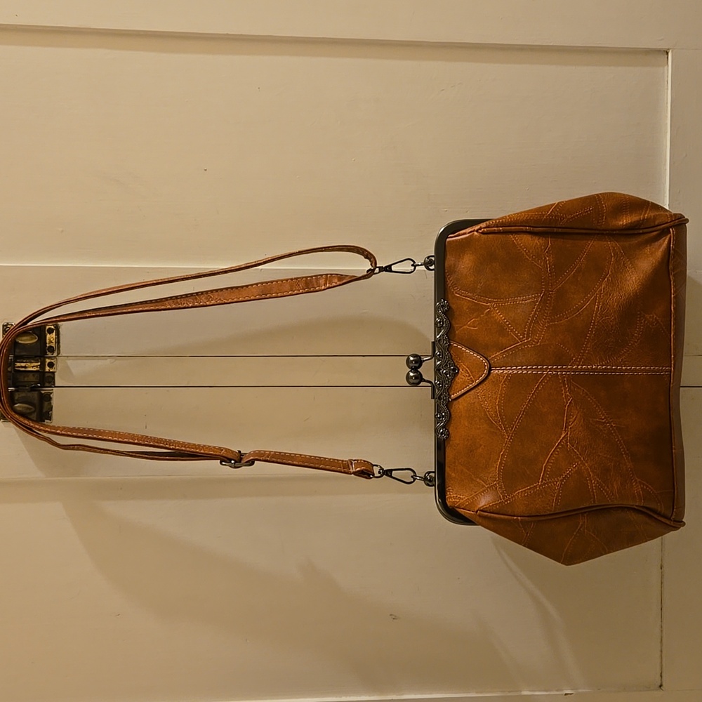 Reddish Brown Shoulder Bag - image 1